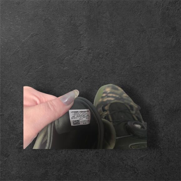 Under Armour SlipSpeed Camo BOA Training Sneakers Convertible Heel Gym Athletic